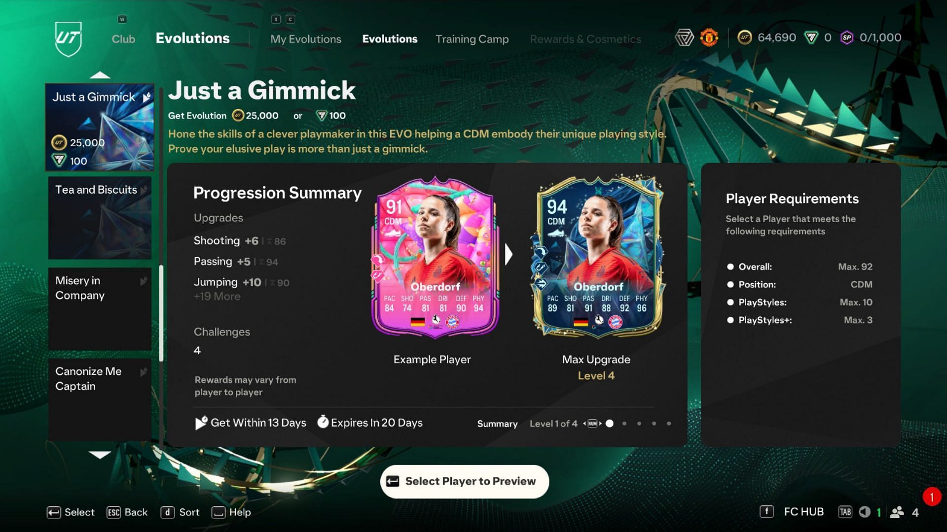 EA FC 25 Just a Gimmick Evolution (Image via EA Sports/SK Gaming)